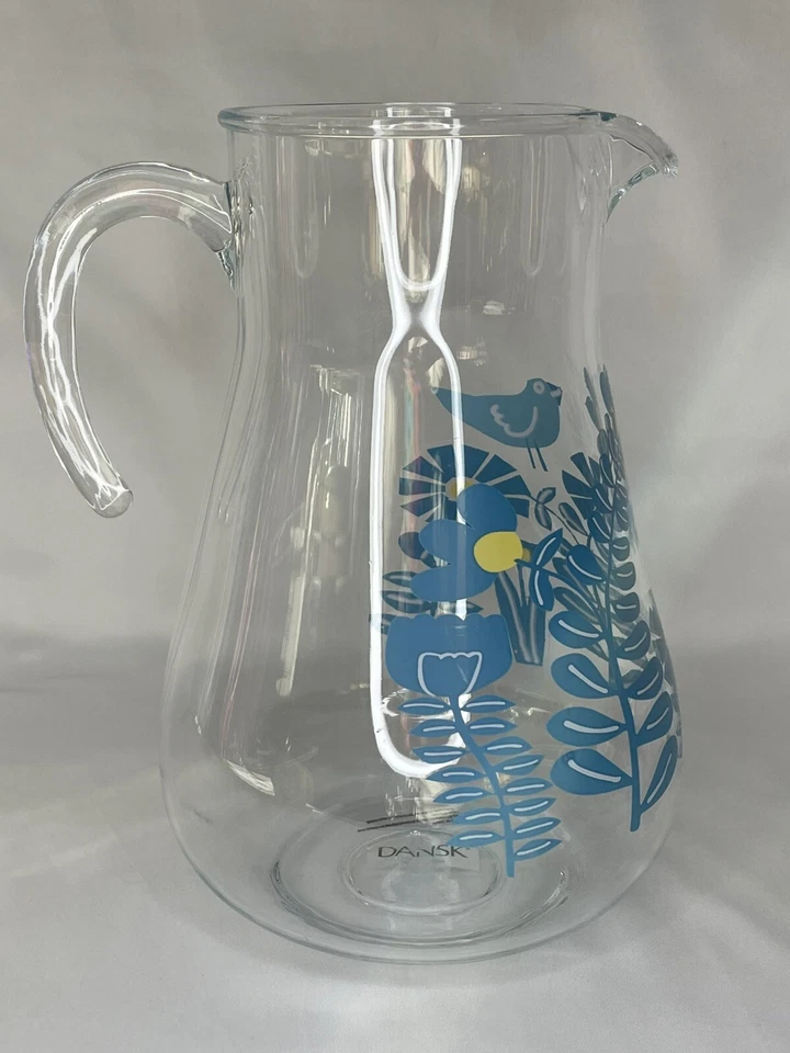 Jarra acrílica DANSK “Nordic Floral” 104 oz Foto 4 de 4