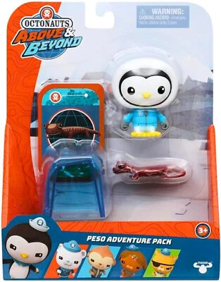 Octonauts Über & darüber Hinaus Peso Abenteuer Packung 7cm Play Figur Spielset