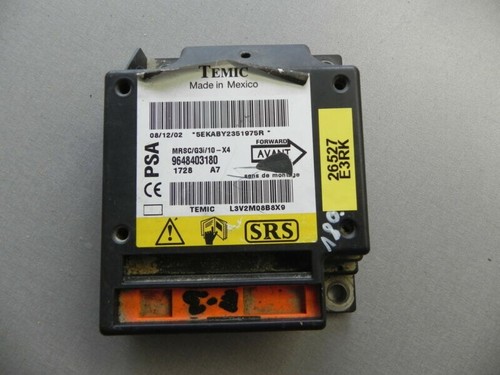 Citreon C5 Peugeot Airbag Steuergerät 9648403180 Airbag control unit