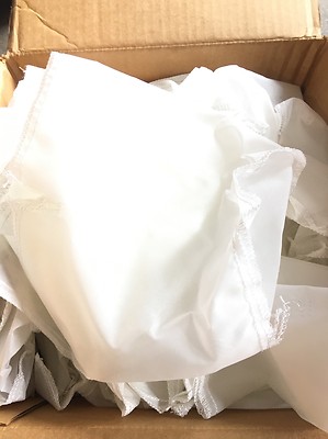 NEW IN BOX OF 50 5-25-DX8-5 L PEM150 492-2 WHITE FILTERS, FAST SHIP! (TLO)