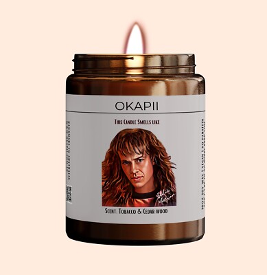 Stranger things Merch | Stranger things candle | Eddie Munson | Steve harrington