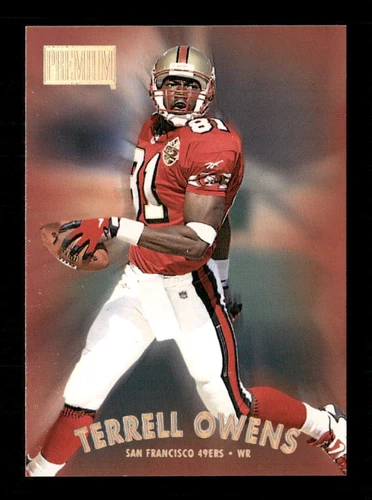 Terrell Owens 1997 SkyBox Premium #138 San Francisco 49ers NFL Football