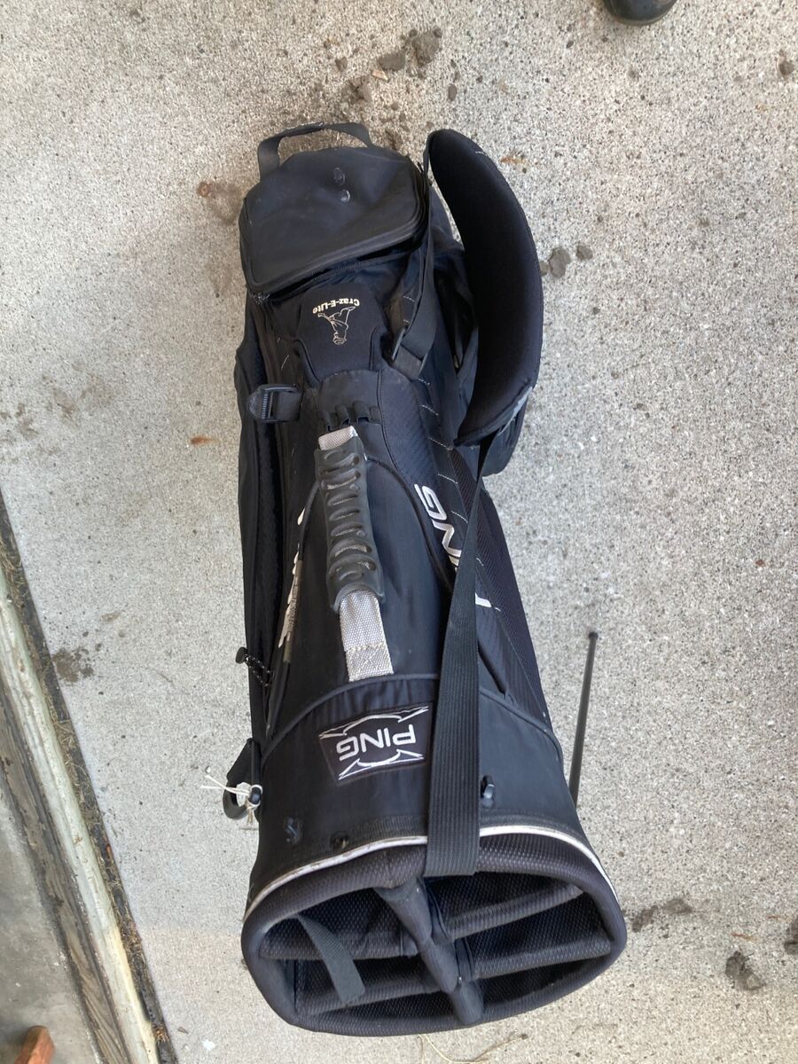 PING HOOFER CRAZ-E-LITE STAND GOLF BAG - Black | eBay PING HOOFER CRAZ-E-LITE STAND GOLF BAG - Black | eBay