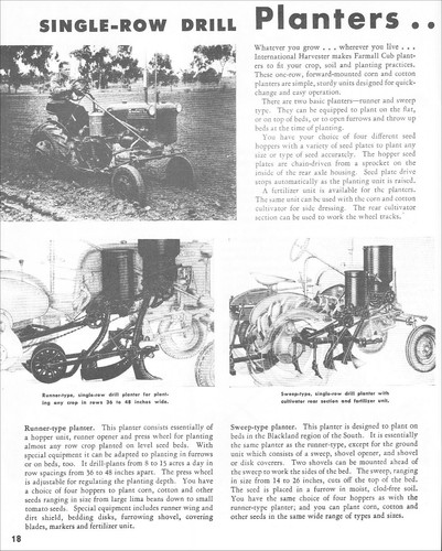 McCormick Farmall Cub Tractor & Implements 1950s Catalog -- reprint - Picture 2 of 2