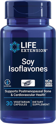 Life Extension SOY ISOFLAVONES 60 Veg Caps