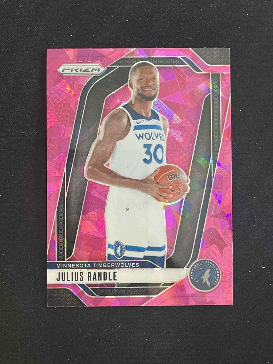Julius Randle 2024-25 Panini Prizm Pink Ice Prizm Timberwolves #57