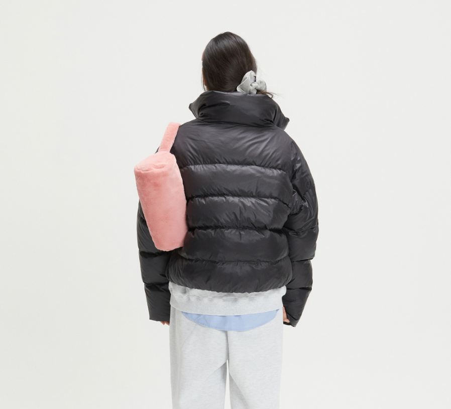 EMIS FUR CYLINDER BAG - PINK, (100% AUTHENTIC) | eBay