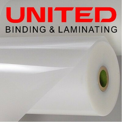 3 Mil Clear Gloss Standard Roll Laminating Film 27'' x 250' - 1'' Core - Brand New
