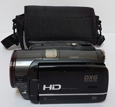 DXG-587V HD Camcorder Black UNTESTED W/ Case