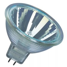 2 X  12v/50W MR16 M258 BRANDED HALOGEN LOW VOLTAGE LIGHT BULBS DIMMABLE