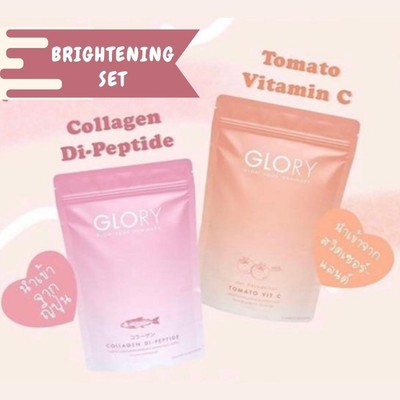Glory Collagen Dipeptide Tomato Vitamin C Healthy Skin Anti-Aging Dark Spot 1Set