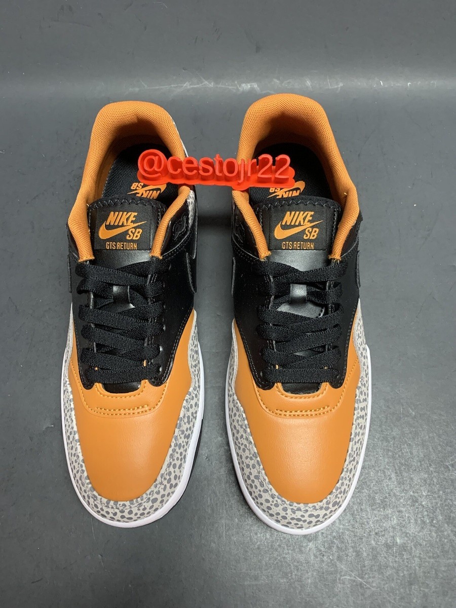 NIKE SB GTS RETURN PREMIUM LEATHER [CV6283 001] COBBLESTONE SAFARI