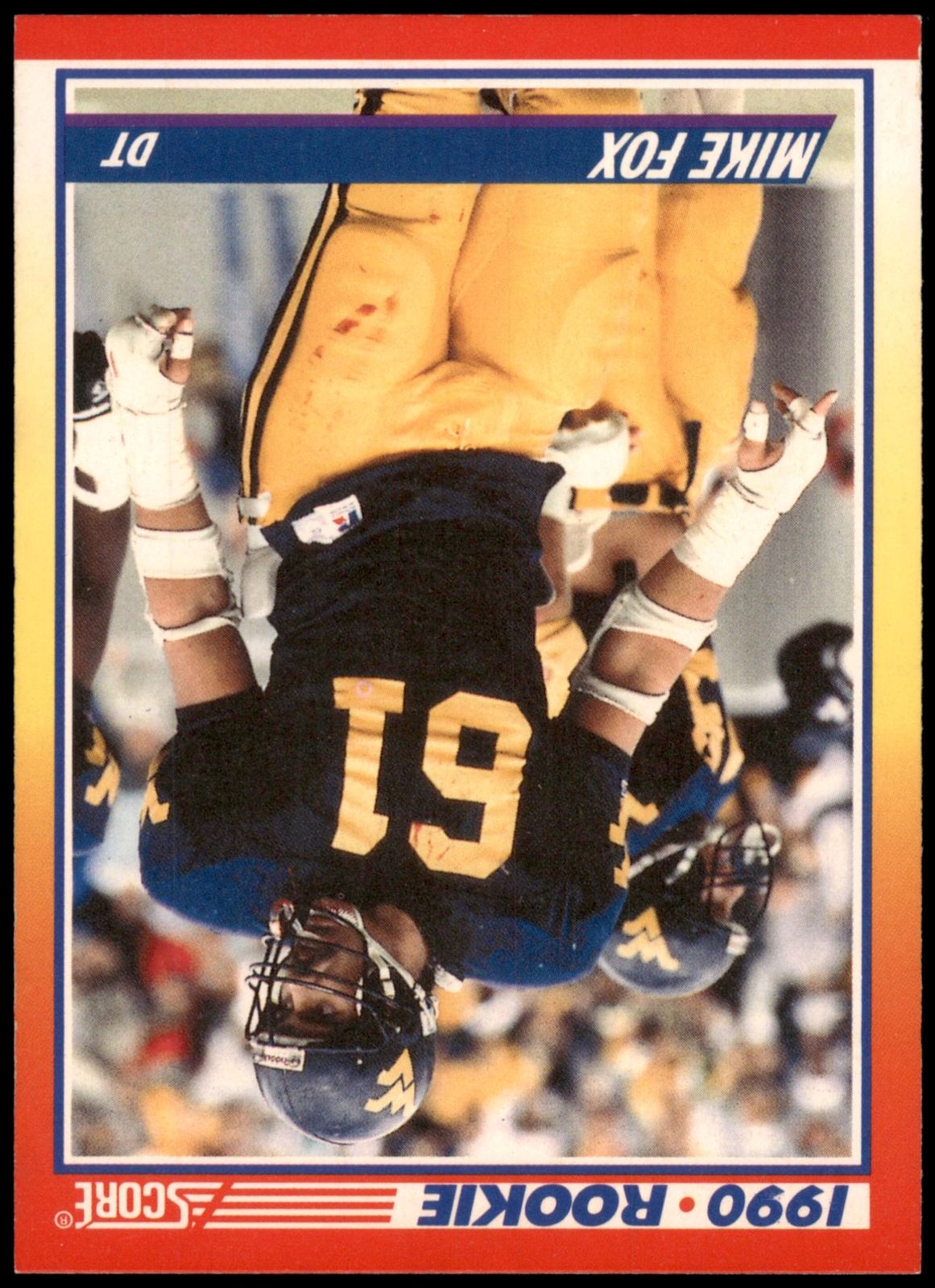 Mike Fox #644 1990 Score