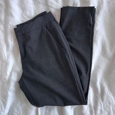 Everlane Women's Slim Wool Trouser - Charcoal Gray