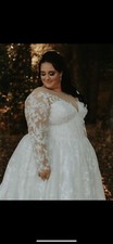 wedding dress plus size 26w