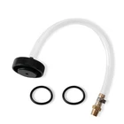 Brake Bleeder Adapter Three Prong For Ford with tabbed 2"ID 3 Tab Reservoir Caps