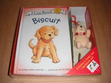 Biscuit Book And Backpack Pull Set Lot of 6 My First I Can Read! Books Hardcover