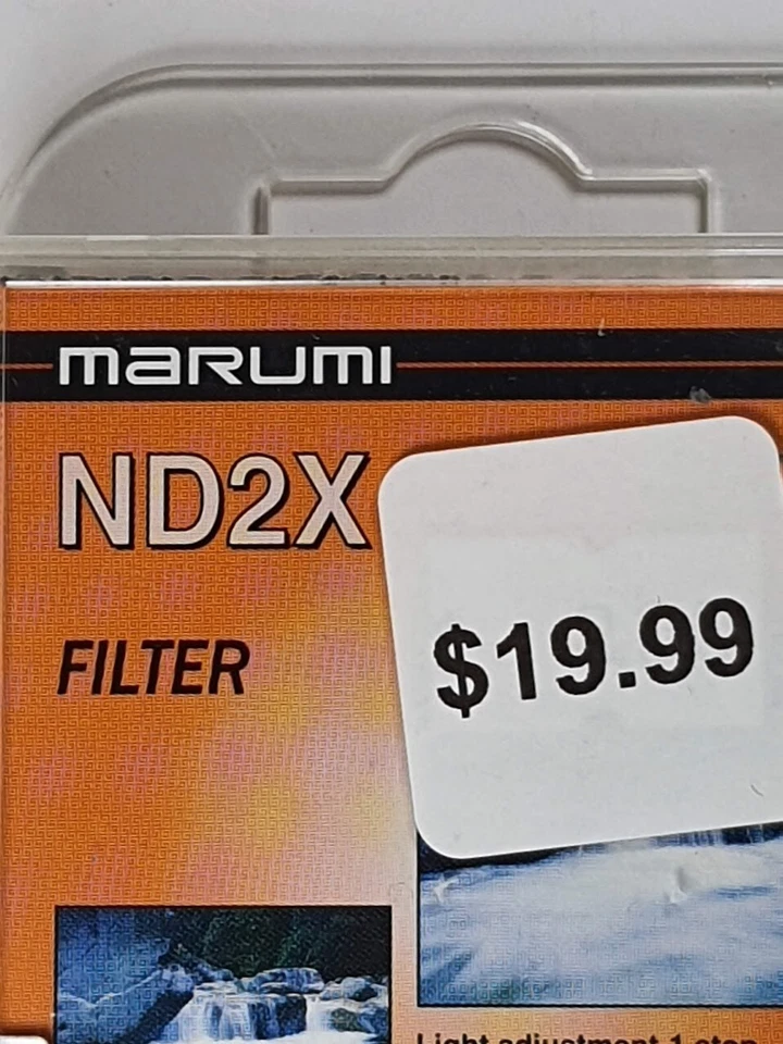 58mm Genuine Marumi ND2 ND 2 Lens filter Neutral Density ND2X ND 2X Japan E-58 - Image 3 of 4