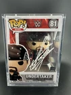 Funko Pop! #81 WWE Undertaker autographed with JSA COA