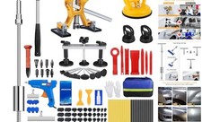 Car Dent Puller Kit, 135pcs Paintless Dent Removal Kit, Car Dent Repair Kit A7