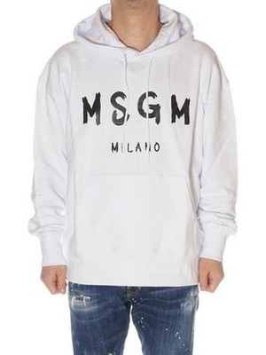 MSGM Gebrushtes Logo-Hoodie 2000MM515 200001 01 133039810