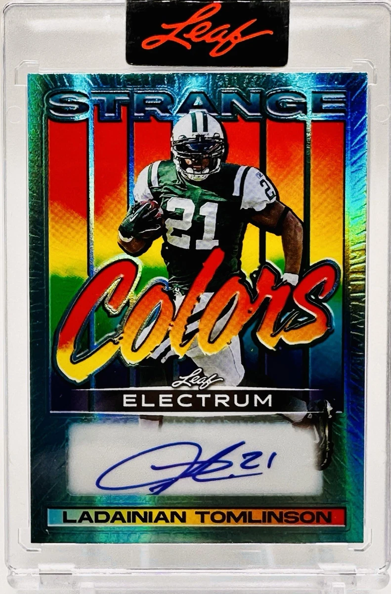 LaDainian Tomlinson Football Autographed Sports Trading Cards for