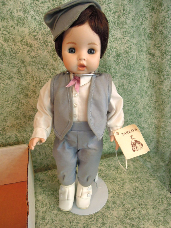 Hd-754  Tarko's Doll Co.  'TOM'   porcelain  doll  14" tall; #125/500 limited ed
