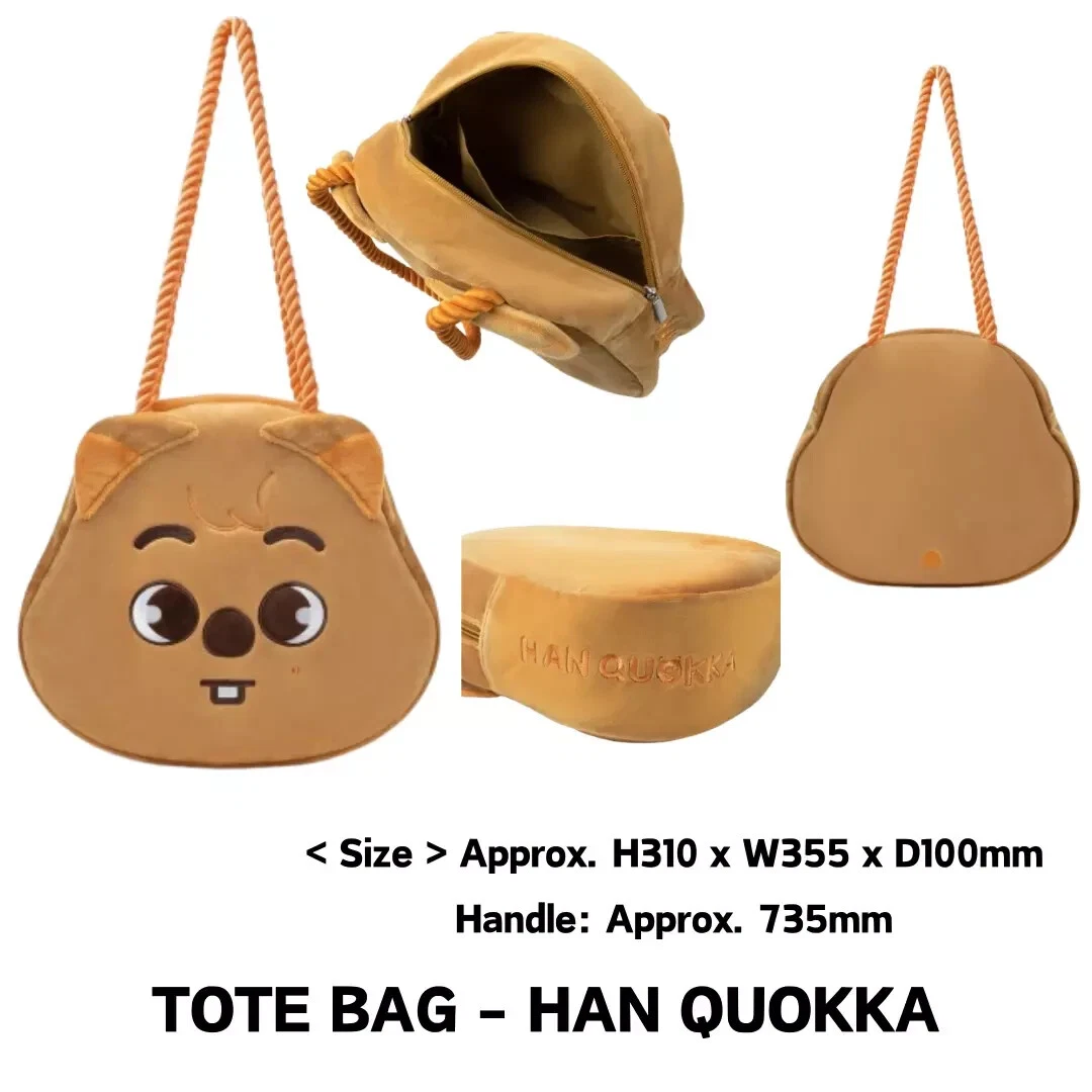 Stray Kids HAN QUOKKA Tote Bag Skzoo Pop Up Store 2025