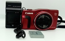 Canon PowerShot SX700 HS Red Compact Digital Camera Tested Working Japan