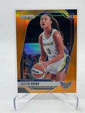 2024 PANINI PRIZM WNBA JAELYN BROWN RC ORANGE PRIZM #D 60/99 SP