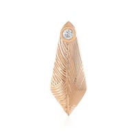 Cavill Zirkon AnhäNger Damen 925 Silber RoséVergoldet 0,70Ct Elegant
