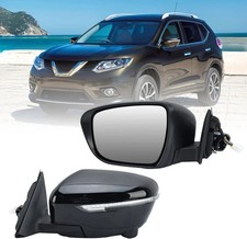 Left Driver Side Mirror Compatible with Nissan Rogue 2014-2020 with Heated Power