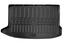 NIKALAIKA Tappetini Auto Gomma TPE Per Hyundai Kona SEL/SE/N Line/Limited – Set Completo 3D Antiscivolo, Nero - 2