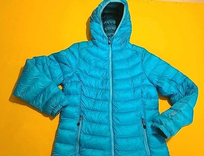 LL Bean 850 Goose Down Puffer Jacket Pertex Quantum Downtek Womens Size Small 
