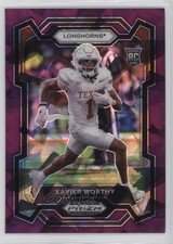 2024 Panini Prizm Draft Picks Purple Ice Prizm 24/149 Xavier Worthy #153 0ud4