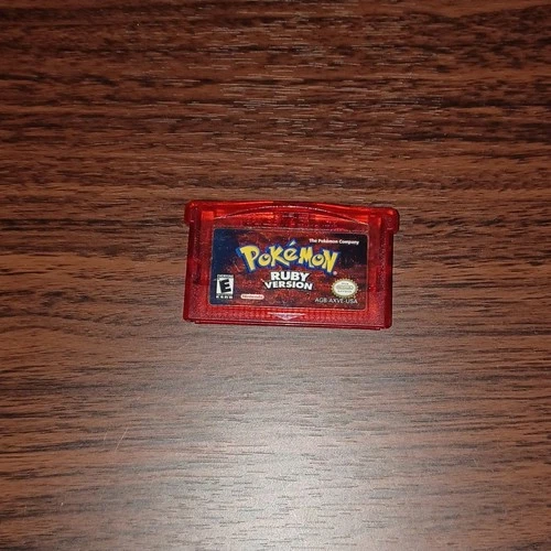 Pokémon: Ruby Nintendo Game Boy Advance 2003 Authentic Tested (Dry Battery)