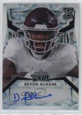 2023 Leaf Metal Portrait Silver Kaleidoscope 2/4 De'Von Achane Devon Auto qf8