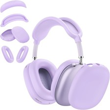 4 in 1 Silicone Case Cover for AirPods Max 2/ AirPods Max Headphones, Anti-Sc...