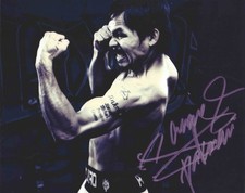MANNY PACMAN PACQUIAO BOXING WARRIOR ~ 8X10 PHOTO SIGNED REPRINT