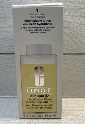 Clinique iD Dramatically Different Moisturizing Lotion + Plus 3.9 oz New Worn Bx