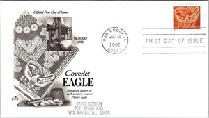 S09-5936, COVERLET EAGLE, ARTCRAFT FDC