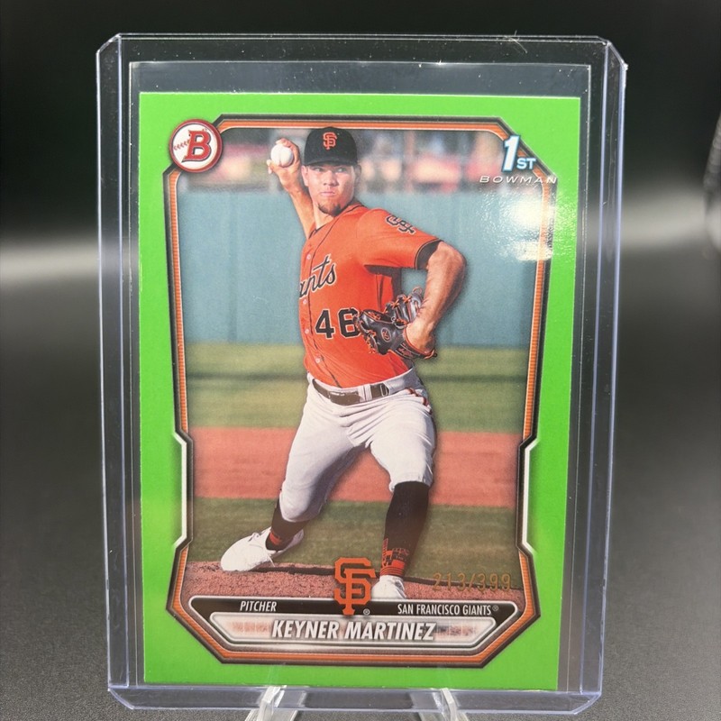 2026 Bowman Keyner Martinez Lime Green /399 GIANTS BP-132