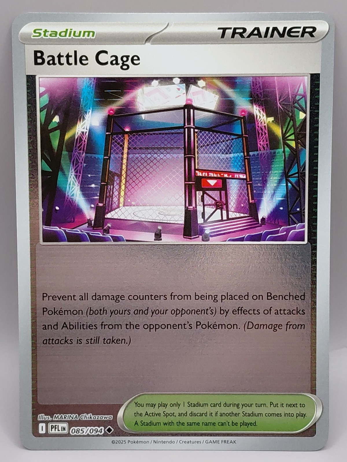 Pokemon Battle Cage Phantasmal Flames Reverse Holo Uncommon 085/094 NM!!!