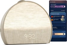 Hatch Restore 3 Sunrise Alarm Clock, Sleep Sound Machine,and Smart Light Taupe 