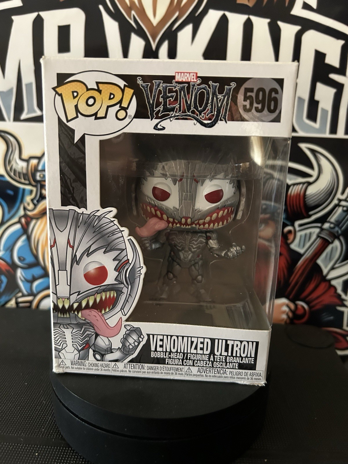 Funko Pop! Marvel Venomized Ultron #596 Vinyl Figure image 7