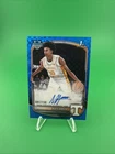 2025-26 Bowman Chrome U 1st BOWMAN Nate Ament 1st Blue XFractor Auto /150