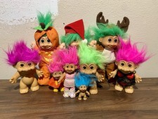Vintage 1990  s Russ-TNT Troll Bundle of 9 