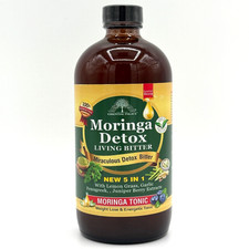 Moringa Detox Living Bitter &ndash; Weight Loss & Energy Boost Herbal Tonic 5 In 1