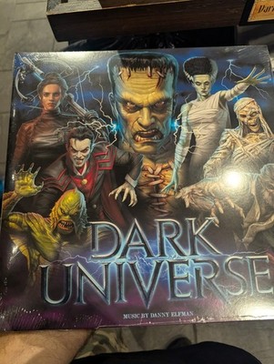 Universal Epic Universe Dark Universal Monsters Splatter Vinyl LP Elfman Record