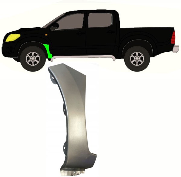 KotflüGel FüR Toyota Hilux 2005 – 2015 Vorne Links-image